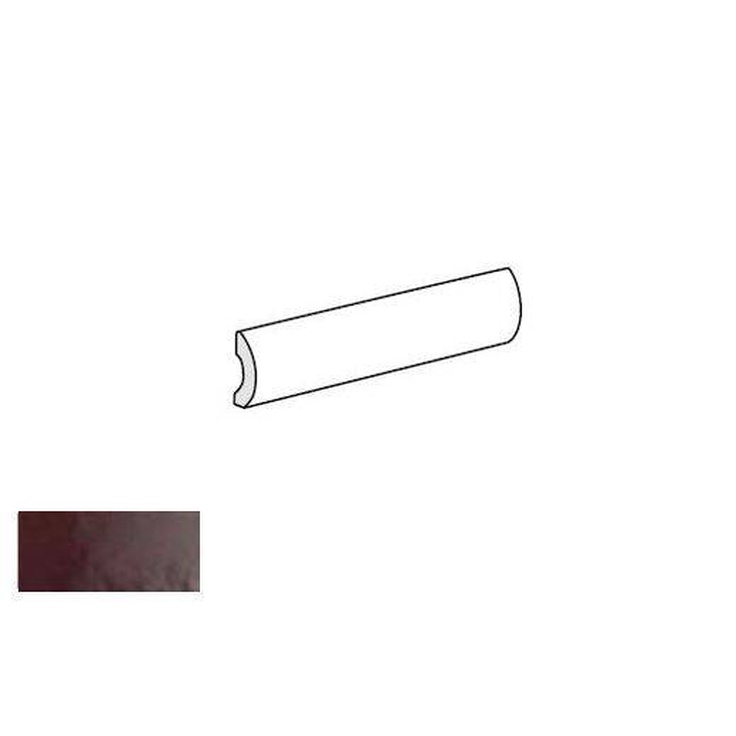 Equipe Artisan 24497 Pencil Bullnose Burgundy 3x20