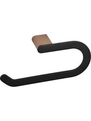 Полотенцедержатель-кольцо Bemeta 108104060 231 мм, медное золото/черный матовый