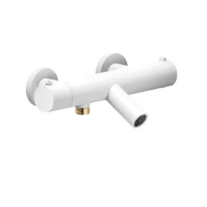 Смеситель NOBILI для ванны/душа, настенный, термостат, белый матовый LV00010/1WM