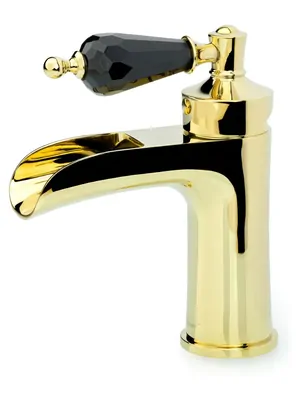 Смеситель Boheme 211-BSW для раковины, на 1 отверстие, однозахватный, золото