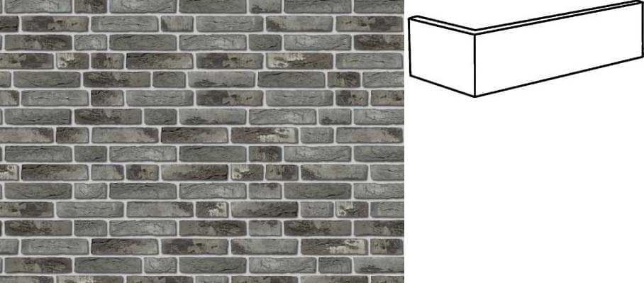 Bricks Eden Df Плитка Угловая 208x98x24x65 6.5x30.6