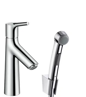 Смеситель Hansgrohe 72290000 для умывальника с гигиеническим душем