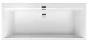 Ванна квариловая Villeroy & Boch EDGE 12 (1700х750х595) с ножками, белая UBQ170SQE2DV-01