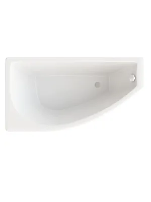 Ванна акриловая Triton (1400х770) правая, без каркаса, со сливом-переливом V04O+CK60PF