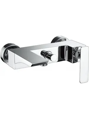 Смеситель Zeegres 55002001 для ванны/душа, настенный, однозахватный, излив 134мм