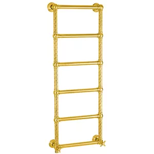 Полотенцесушитель электр. Migliore SX 1200/1280x410/490, вкл.слева, золото, ML.EDR-EL.110.DO