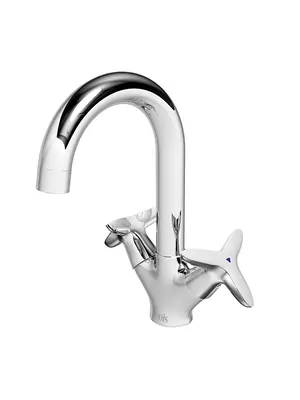 Смеситель Iddis для умывальника COPSB00i01 двухзахватный, излив 126 мм