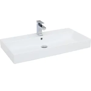 Раковина Aquanet 85 (Sanovit) 860х455 мм, керамика, белая 198208