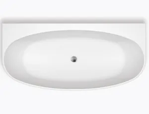 Ванна акриловая BelBagno BB83-1500-W0 (1500x780x585) пристенная, без перелива