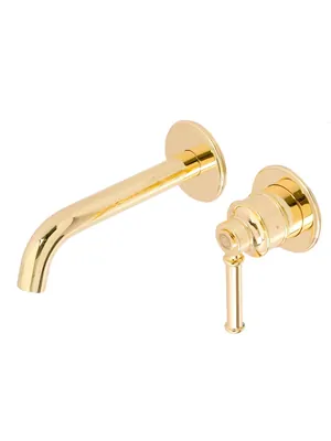 Смеситель для раковины Migliore встраиваемый, однорычажный, с д/к,цвет: золото 31427