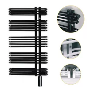 Полотенцесушитель Instal Projekt ELECTRO 500х1171х160 ASTЕ-50/100С33 структурн черный ТЭНсправ