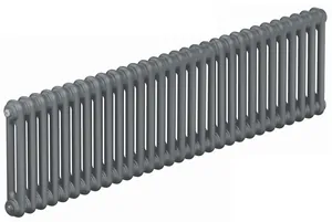 Радиатор стальной двухтрубчатый RIFAR 2018 - 30 секций, боковое подключение, титан