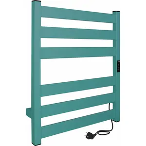 Полотенцесушитель Indigo 600х500 (таймер,скр.монт, ун.подкл) RAL 5018 LСLOKS5E60-50CLR