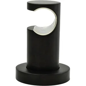 Держатель Paini душевой лейки, круглый, латунь, цвет: матовый черный PVD 53PZ186TT