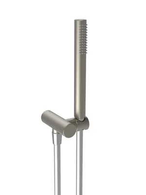 Душевой комплект Paini ручной душ,шланговое подключение с держателем,брашированный никель 53PW440TT