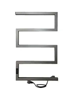 Полотенцесушитель Indigo (electrо) б/п 800х500 скр. провод справа, графит металлик