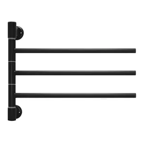Полотенцесушитель электрический ENERGY I G3 28Вт (ВхШхГ 440х555х99) поворотный RAL 9005