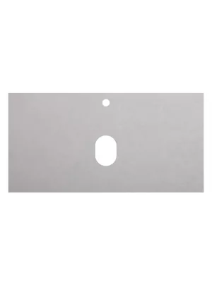 Столешница BelBagno (916x468х10) керамогранит, 1 отв. под смеситель, Cemento KEP-90-CEM