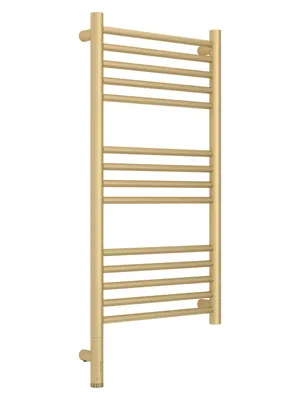 СУНЕРЖА прямая Полотенцесушитель 800х400 шампань матовая МЭМ левый 022-6004-8040