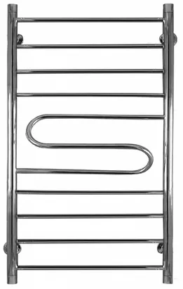 Полотенцесушитель Флагман "Лесенка" -1 600х1000 нерж. сталь, диагональное/нижнее подкл. D-1/2"