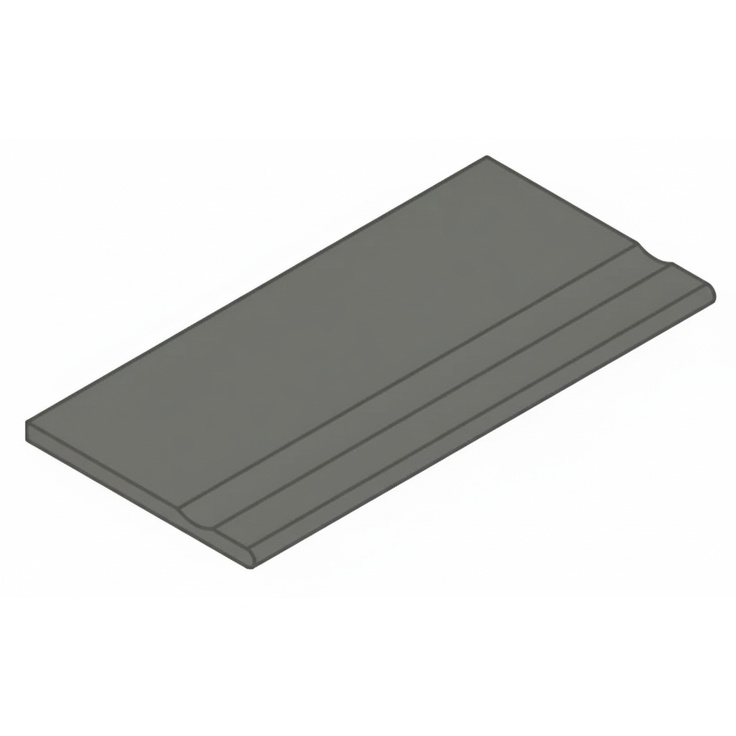 Italon Magma (Магма) 620090001347 X2 Фог бортик с выемкой закруглённый 30x60 матовая