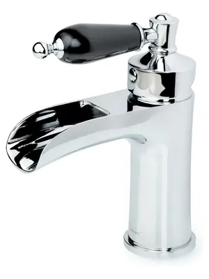 Смеситель Boheme 221-BLC для раковины, на 1 отверстие, однозахватный, низкий излив, хром