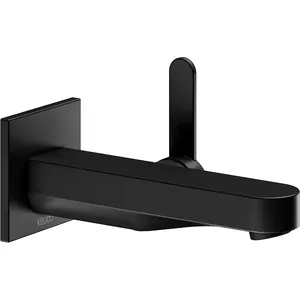 Смеситель для раковины Keuco 165 мм,встраиваемый,однозахватный,черный мат. 59516370302