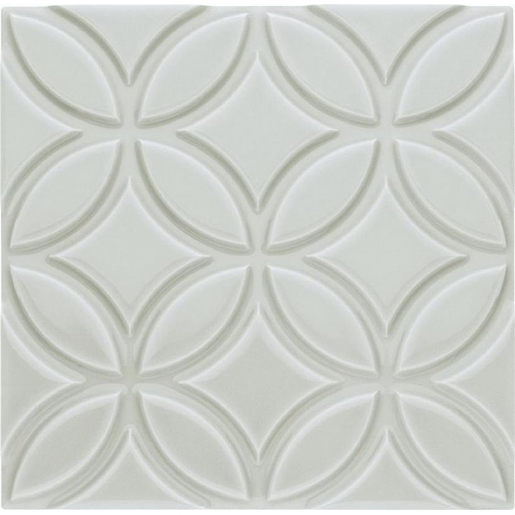 Adex Neri ADNE4136 Liso Botanical Silver Mist 15x15