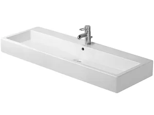Умывальник DURAVIT 1200х470х175 отверстие под смеситель, перелив 0454120000