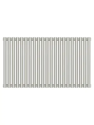 СУНЕРЖА Дизайн радиатор 500х945 (21 секц) нерж.сталь, универ. подкл., 1/2", 00-0332-5021