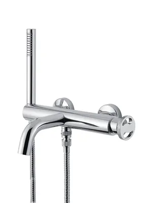 Смеситель для ванны Migliore однорычажный, с ручным душем, хром 28187