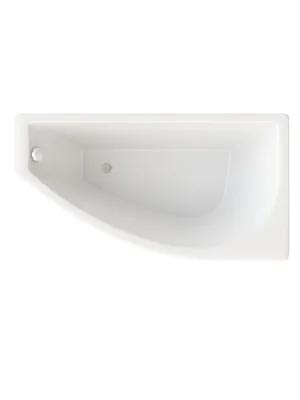 Ванна акриловая Triton (1400х770) левая, без каркаса, со сливом-переливом V03O+CK60PF