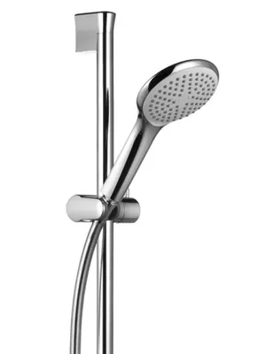 Душевой гарнитур KLUDI 1S лейка 1 режим, шланг, штанга 600мм, хром 6783005-00