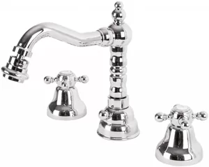 Смеситель CEZARES BBS2-01 для биде, на 3 отверстия, с клапаном, хром