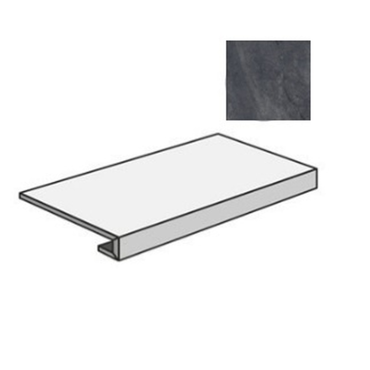 Sant Agostino Bergstone CSAGRBBL12 Gradone Black 33x120 матовая