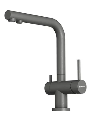 Смеситель для мойки Omoikiri -P-PL платина, с краном для питьевой воды 4974064