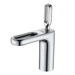 Смеситель для умывальника WasserKRAFT 1803 однозахватный, низкий излив, цвет: хром