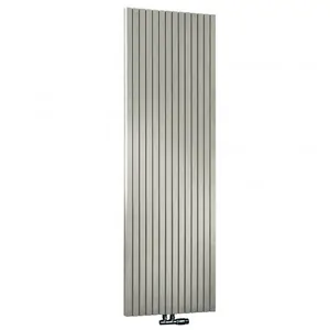 Дизайн-радиатор JAGA H180 L41, 1880Вт, цвет сатиновый мат RAL9016, TETW0.180041.333/MM/SP