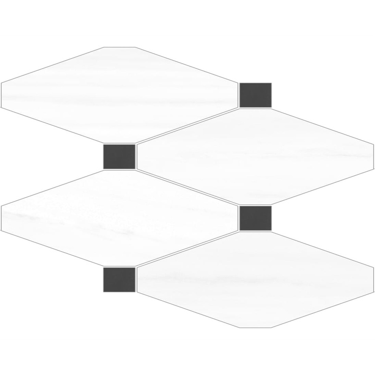 Vallelunga Dolomiti 6000784 Mosaico T,8 Lusso 30x30