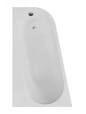 Ванна акриловая Радомир (1600х950) левая, белая, с каркасом 1-01-0-1-1-352