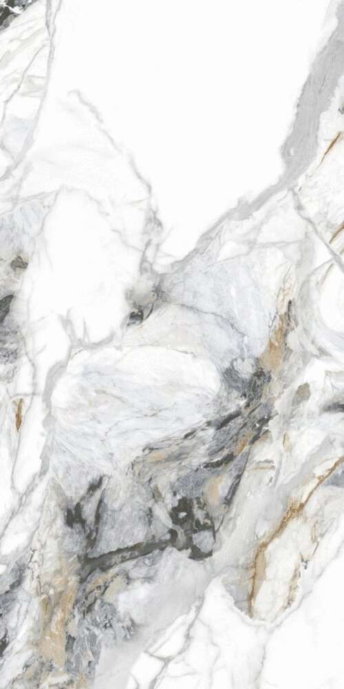 Porcelain Tile Ival White 60x120. полированная