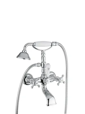 Смеситель для ванны/душа Migliore настенный, с лейкой, хром ML.REV-402.CR