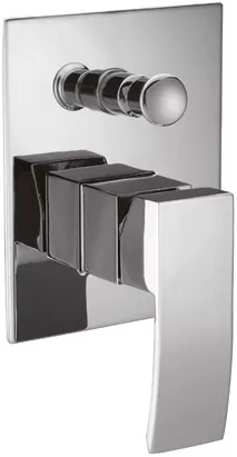 Смеситель CEZARES VDI-01 для ванны, однозахватный, встраиваемый с переключателем, хром