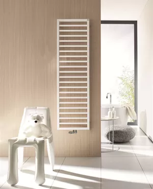 Полотенцесушитель стальной Zehnder SUB-180-060 (1837х600) водяной, цвет: белый