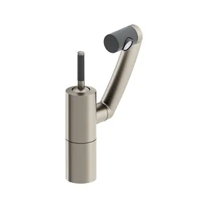 Смеситель DAMIXA для кухни, поворотный излив 236 мм, никель 290007264