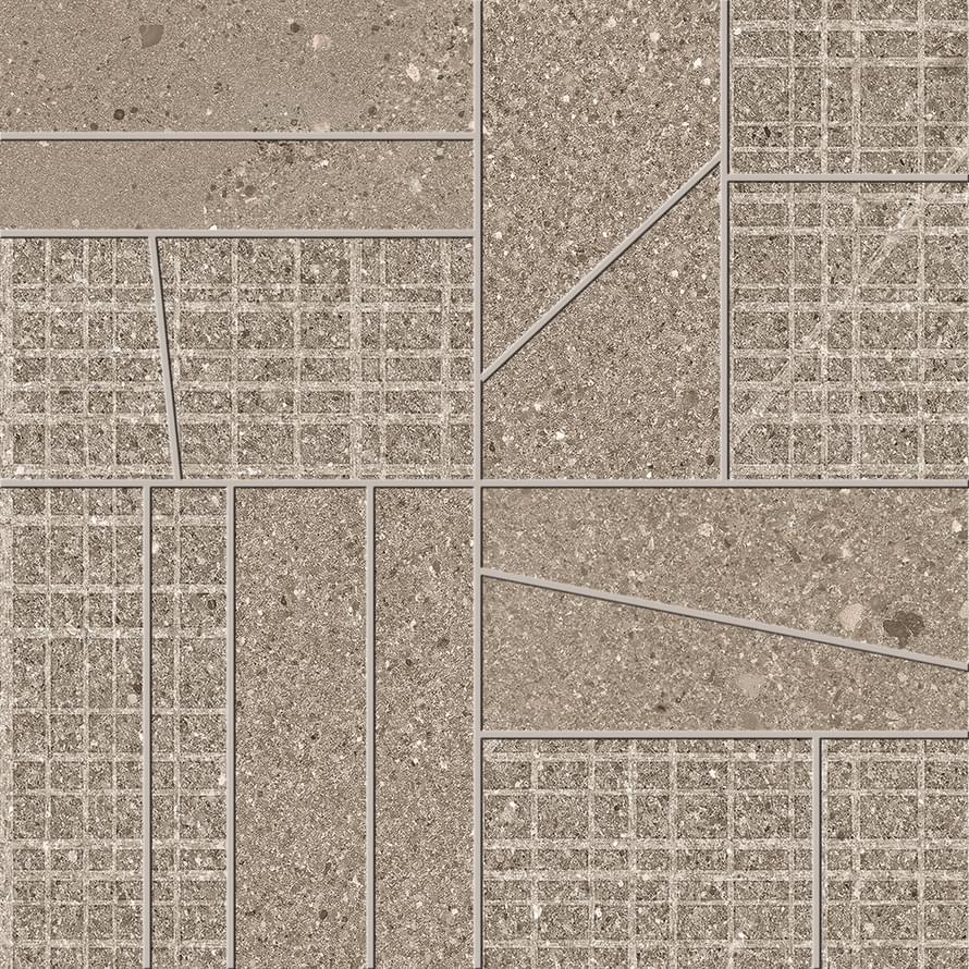 мозаика Grain Stone Mosaico Big Mix Taupe Naturale 30x30