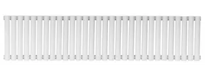 Радиатор стальной КЗТО 2-300 (334х1501х108) 30 секций, 2025Вт, нижнее прав.подкл, белый