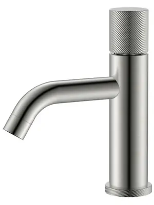 Смеситель Boheme 121-NB.4 для раковины, на 1 отверстие,однозахватный,ручка spirale,никель браш