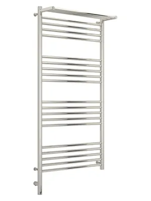 СУНЕРЖА с полкой Полотенцесушитель 1200х600 нерж.сталь, МЭМ левый 00-5806-1260