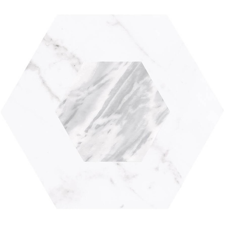 Equipe Bardiglio 23771 Hexagon Geo 17,5x20 матовая